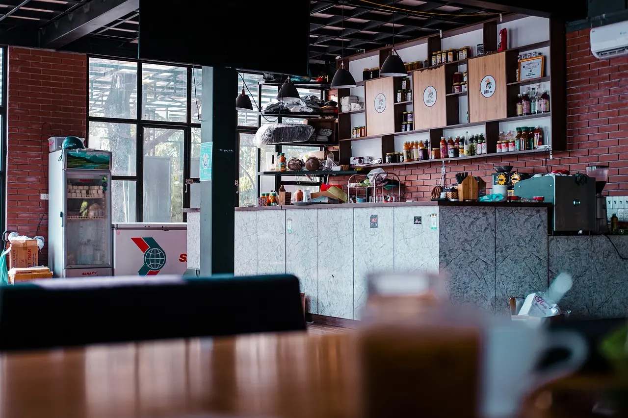 Levitation Coffee & Records店内の様子